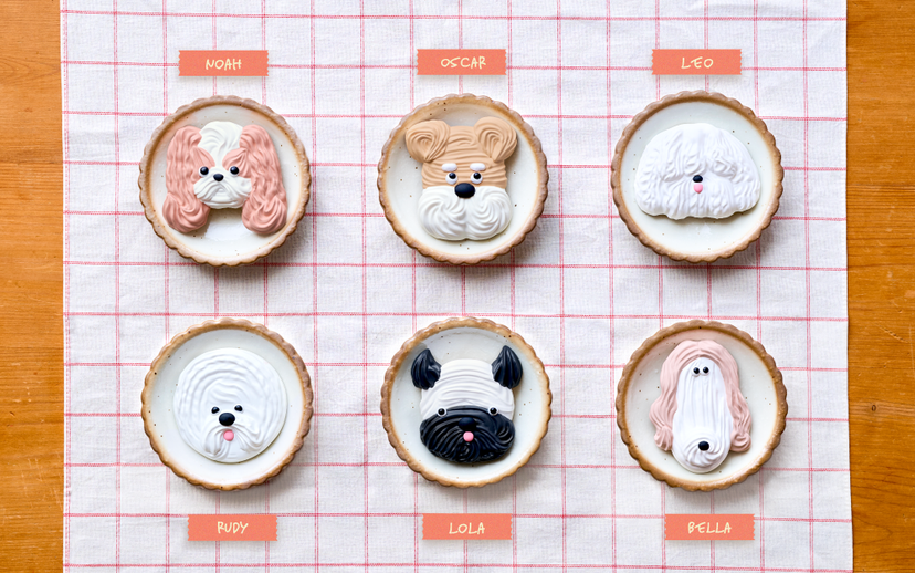 Pâtissticker Meringue Dogs Series C3